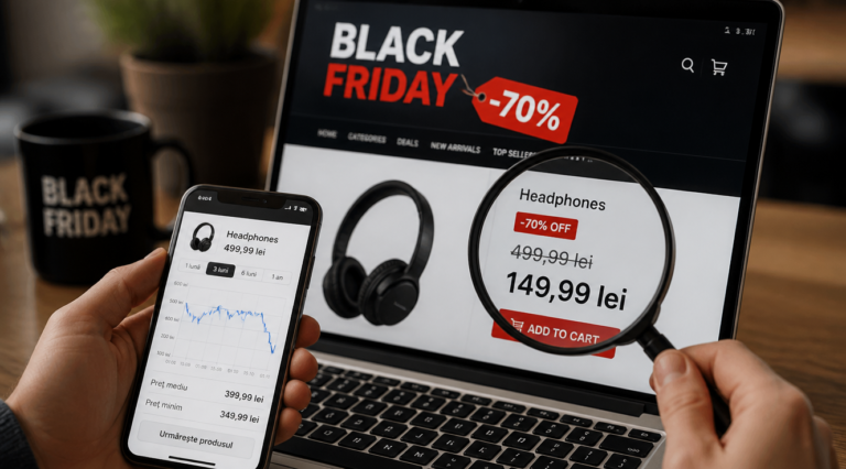 Black Friday online: cum verifici dacă o reducere e reală